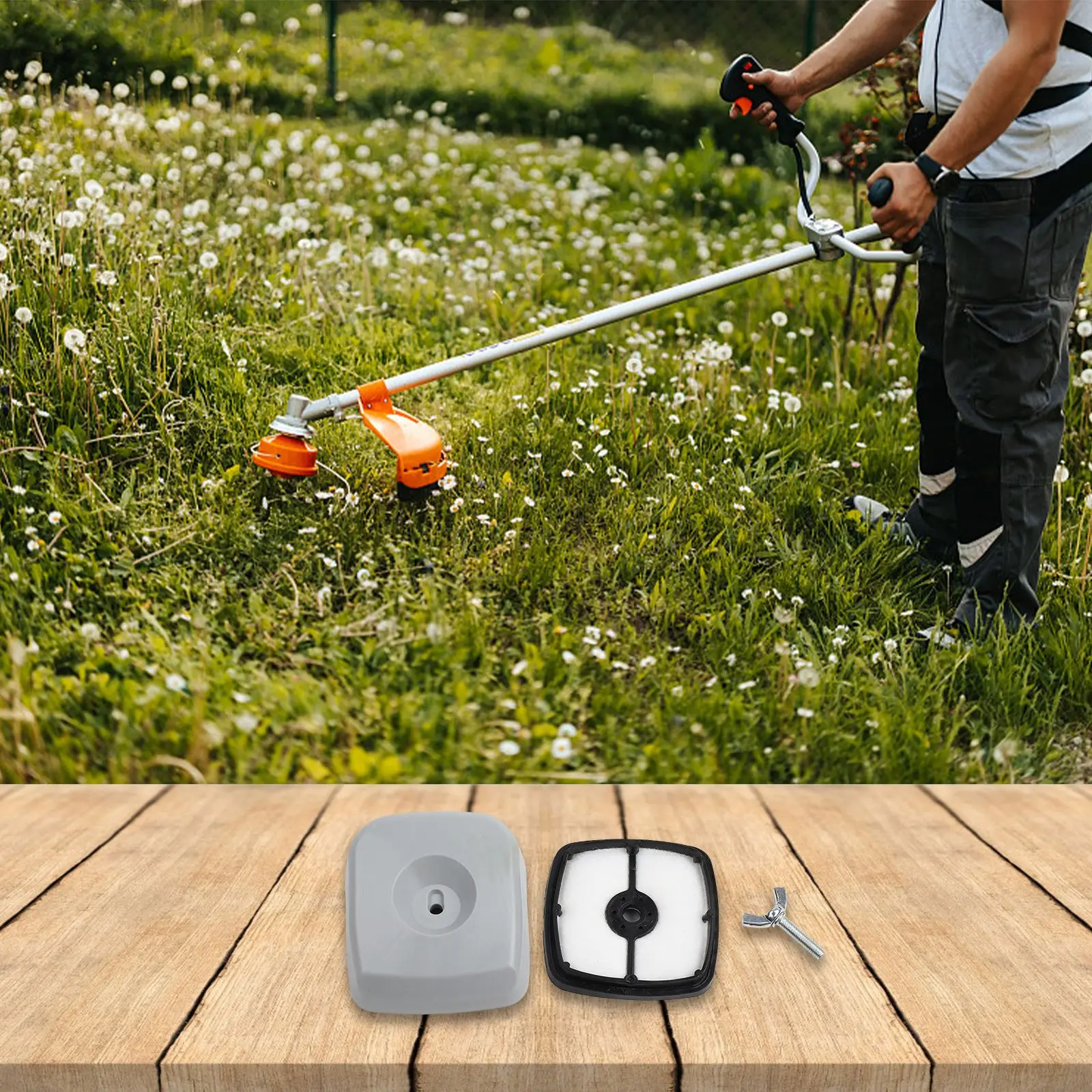 Outdoor Gardening Air Filter Kit Superior Engine Protection Filter Air Filter Optimal Efficiency Outdoor Use Quick Replacement