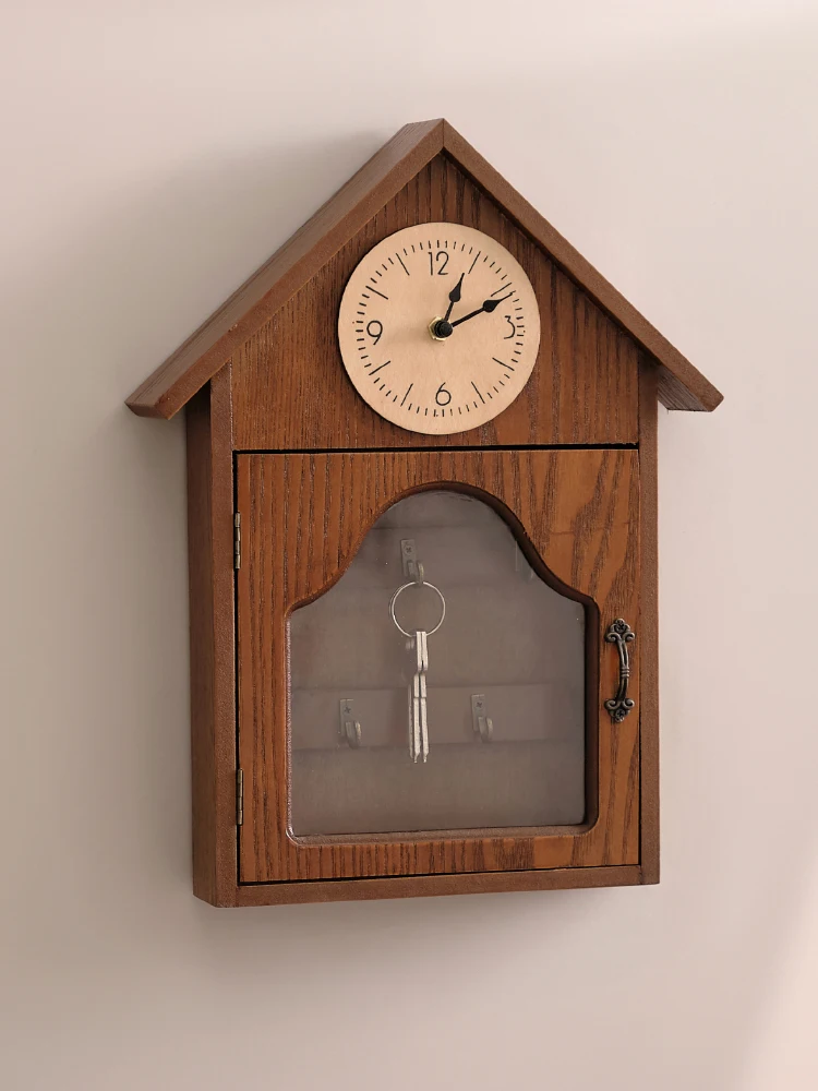 

Creative Wooden Wall Decorative Hooks No Drilling Required Entrance Key Storage Ra Home Decor ential Oil Storage Ra