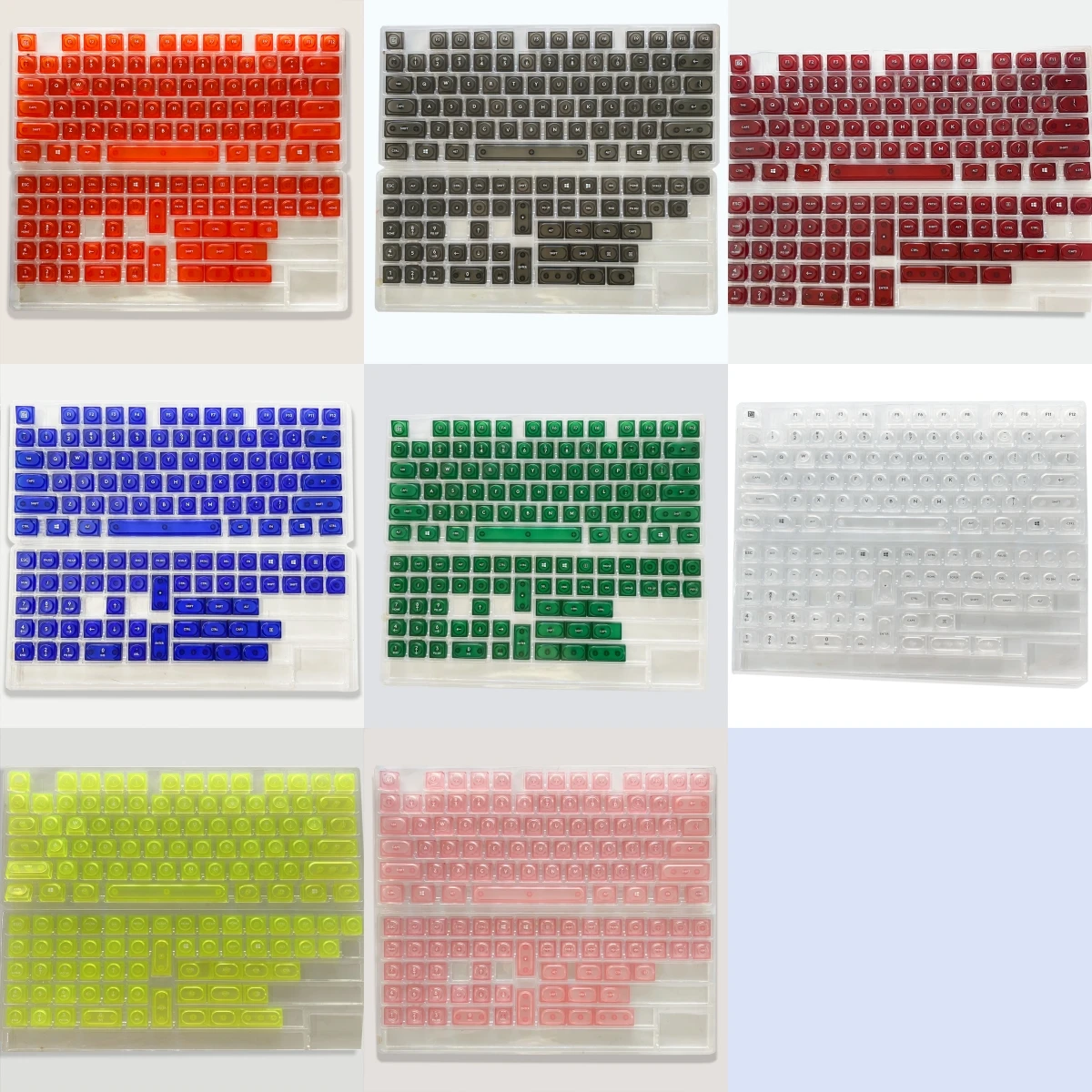Toy building block keycaps Free matching Customized game non-slip keycaps PBT PC material Personalized keycaps