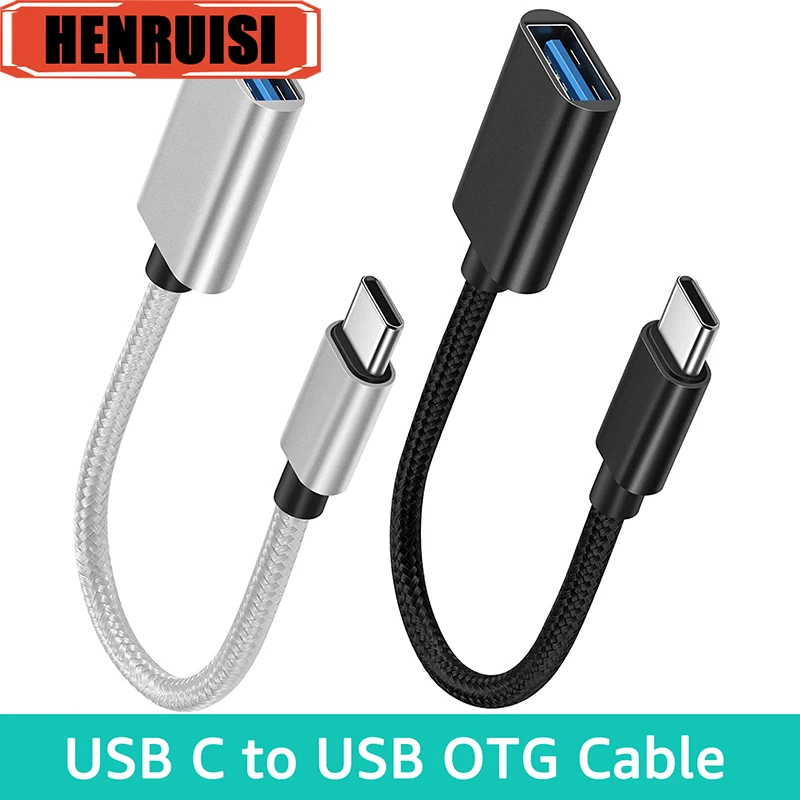 OTG Cable USB3.0 to Type C Adapter Male to Female Converter for  Samsung Huawei Data Cable Flash Drive Connector for MacBook Pro