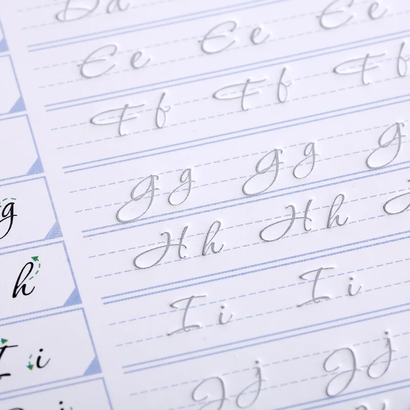 Calligraphy Practice Book Cursive Writing English Pen Chinese Calligraphy for Adult Children Exercises Copybook