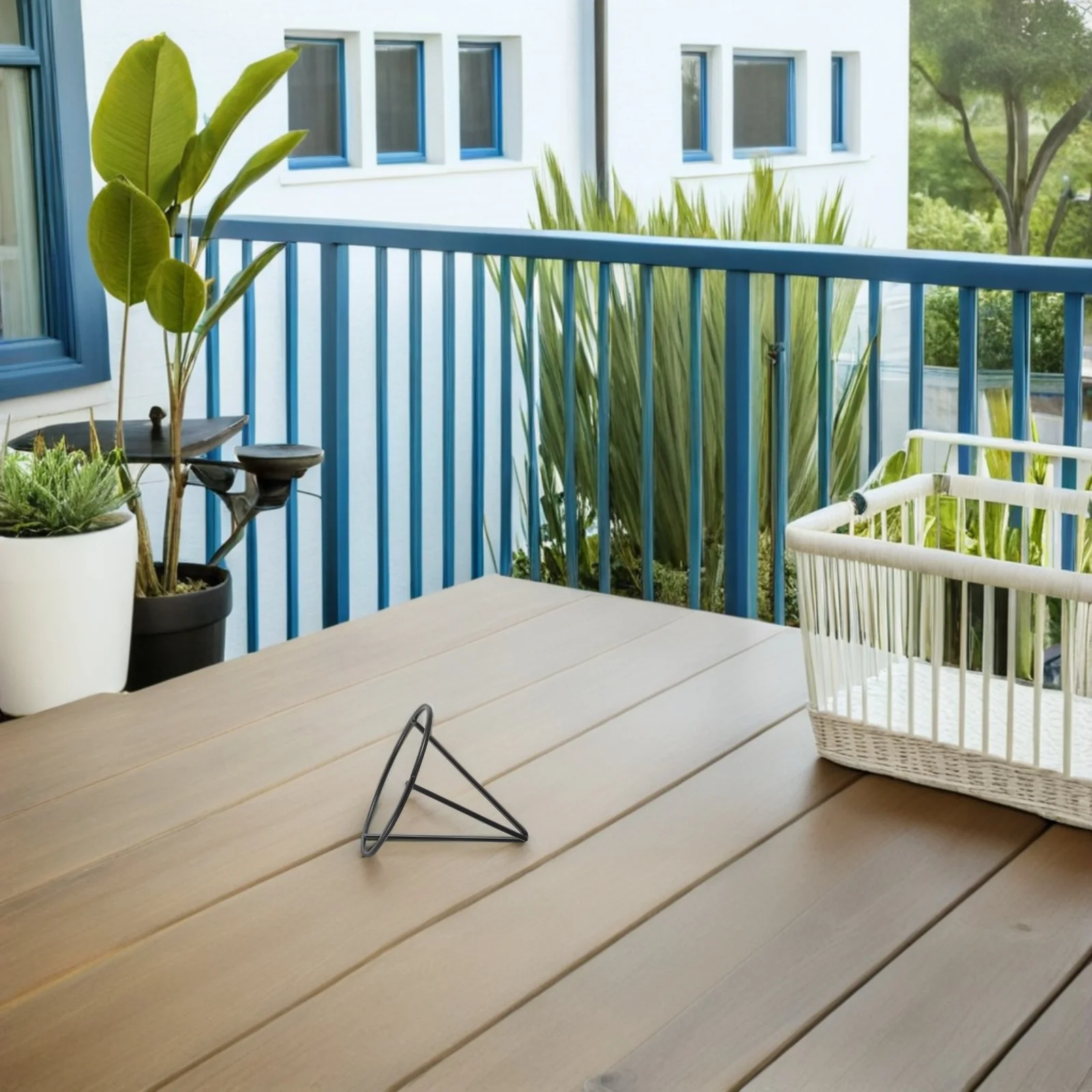 

6 Pcs Metal Planting Rack Stand Flower Pot Holder Basket Fruit Starters Growing Iron Garden Shelf Container Planter