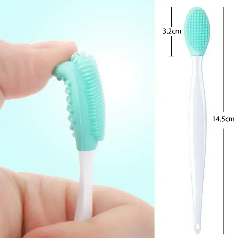 Brosse en silicone pour soins de beauté de la peau, 3 pièces, lavage du visage, élimination des points noirs, antarctique propre, outils avec tête de rechange