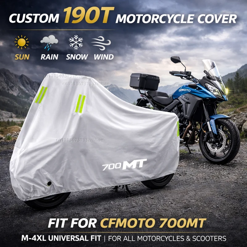 

Чехол для мотоцикла CF MOTO 700MT 700 MT, водонепроницаемый, защитный от ультрафиолета, дождя, пыли, солнца, всепогодный чехол