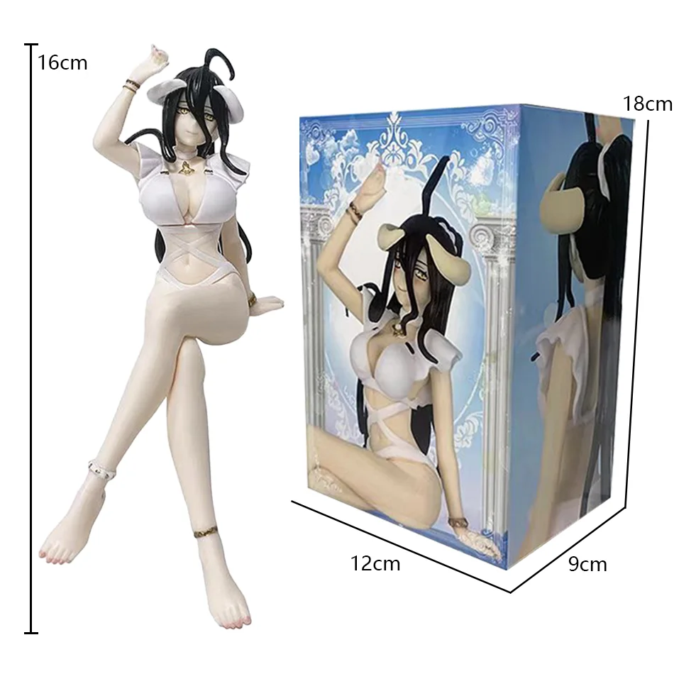 New Overlord Albedo Devil Bunny Girl PVC Anime Periphery Action Figures Model Collection Ornament Anime Cartoon Model Toy Gift