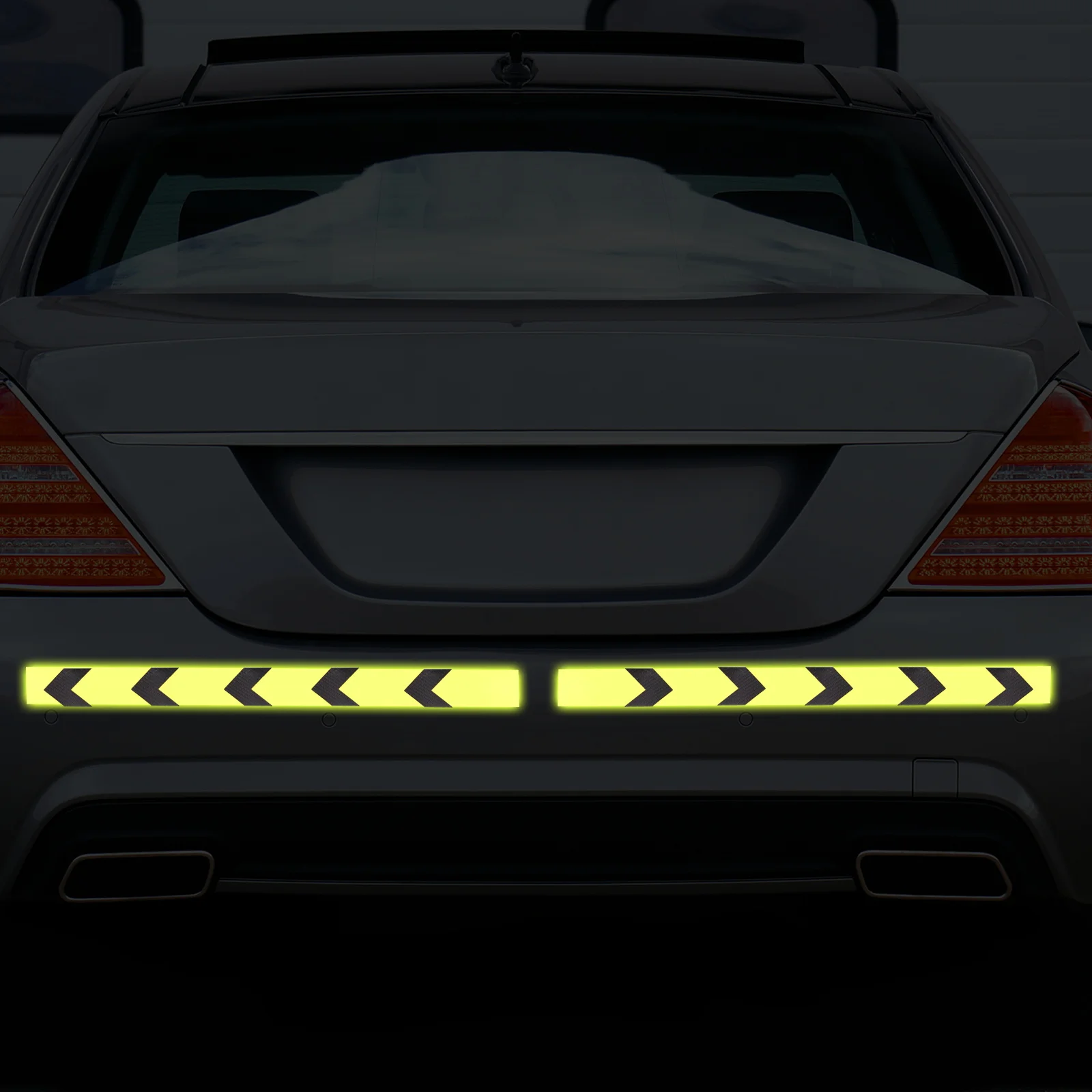 

1 Roll Reflective Warning Tape Waterproof Hexagonal Pattern Strong Adhesive For Vehicles Road Markings Safety Equipment