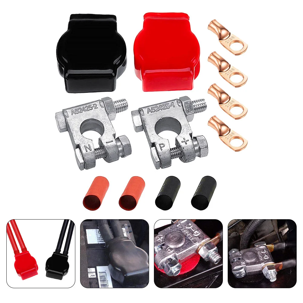 Lead Terminals Car Connectors Converter Sleeves Suite Alloy Parts Cable Replacement Ends