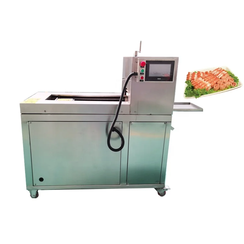 

Electric Commercial Fish Fillet Cutting Machine Automatic Frozen Meat Slicer For Fish Food Industry