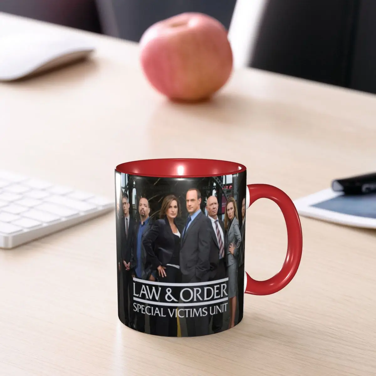 Law And Order SVU Merch Mug Funny Ceramic Coffee Cups Tea Mugs Milk Cup Drinkware Gifts for Woman Man