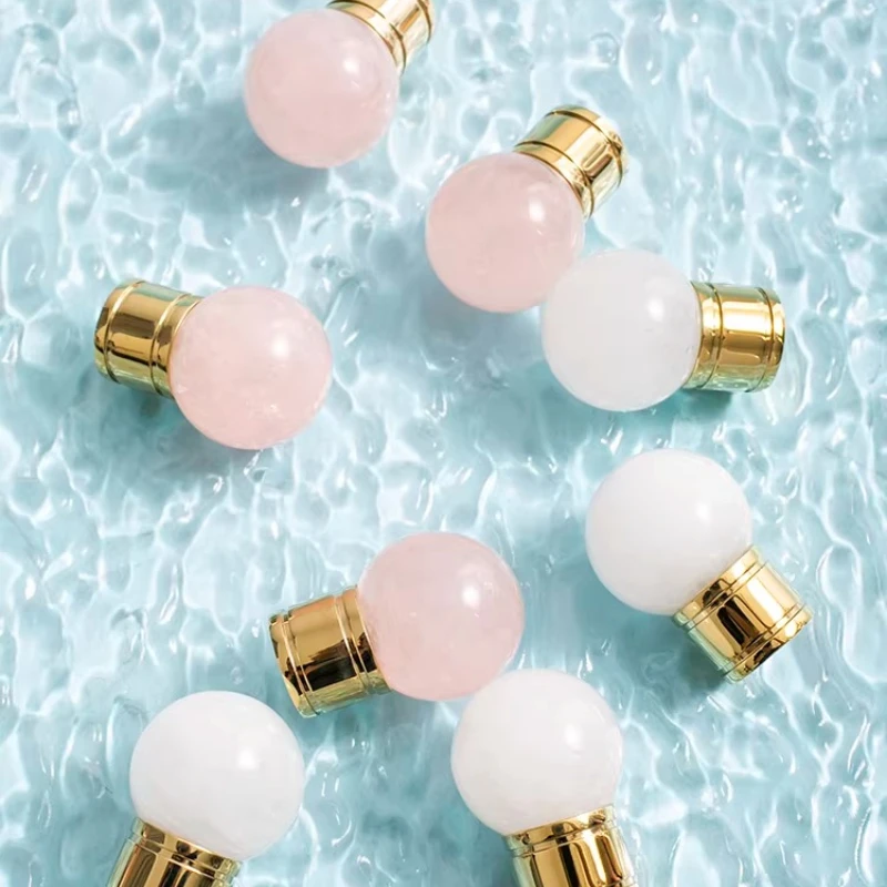 

Pink Spherical Crystal Hardware Furniture Handle Bedroom Wardrobe Dresser Cupboard Cabinet Drawer Kitchen Decorative Single Knob