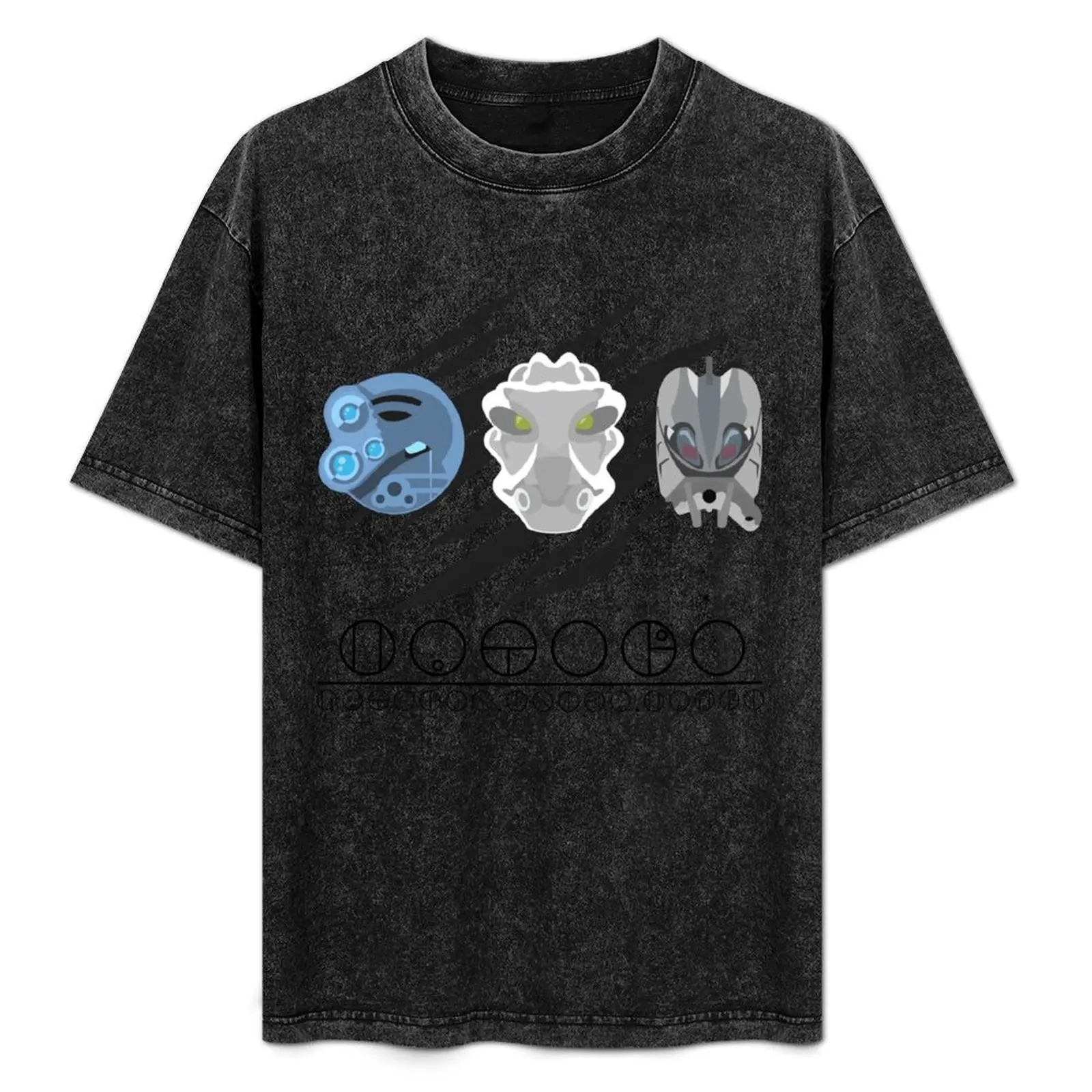 

Matoro Mask Evolution T-Shirt Comfortable Basic Crew Neck Tee