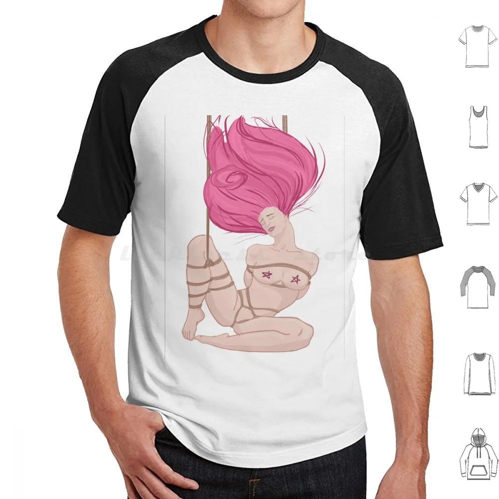 Shibari Fetish Art You Can Use Pink Hair T Shirt Men Women Kids 6Xl Shibari Shibari Art Fetish Fetish Design Ropes Bondage