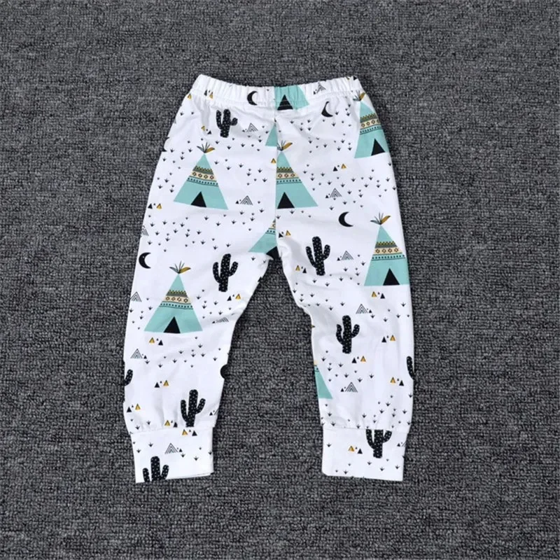 1-24Months Baby Pants Lovely Printed Baby Boys Girl Pants Newborn Leggings for Spring Autumn