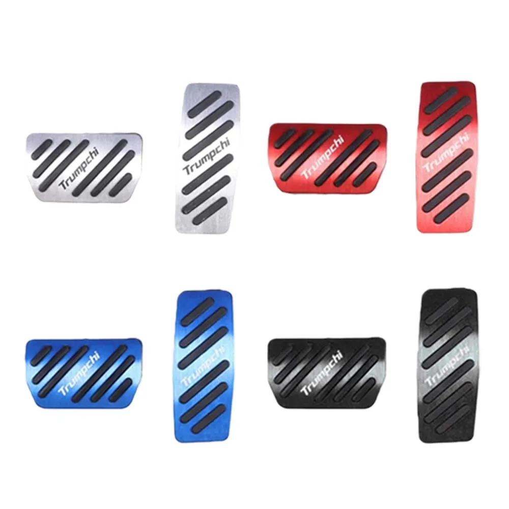 ⭐Genuine⭐ Car Decoration Throttle and Brake Panel For GAC GS3 2024 GAC Emzoom 2025 Black Red Blue Aluminum Alloy Modification