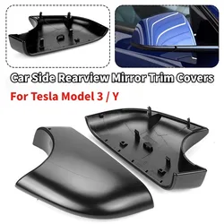 For Tesla Model 3 / Y 2017-2024 Car  Left Right Side Rearview Mirror Lower Base Trim Frame Bottom Cover Replacement