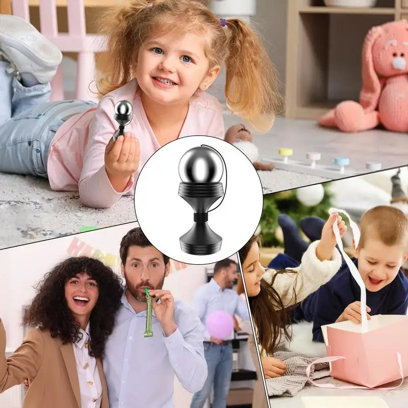 Giocattolo antistress per adulti Palla da dito in metallo Giocattolo antistress Gadget sensoriali interessanti Abilità Coordinazione occhio-mano Giochi educativi