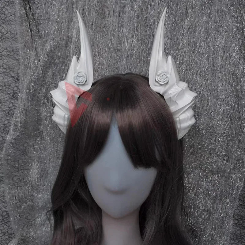 

CyNew головной убор в стиле Лолиты, волшебный рог, реквизит дьявола, заколки для волос на Хэллоуин, Лолита, аксессуары для косплея, аксессуары для выступлений на заказ