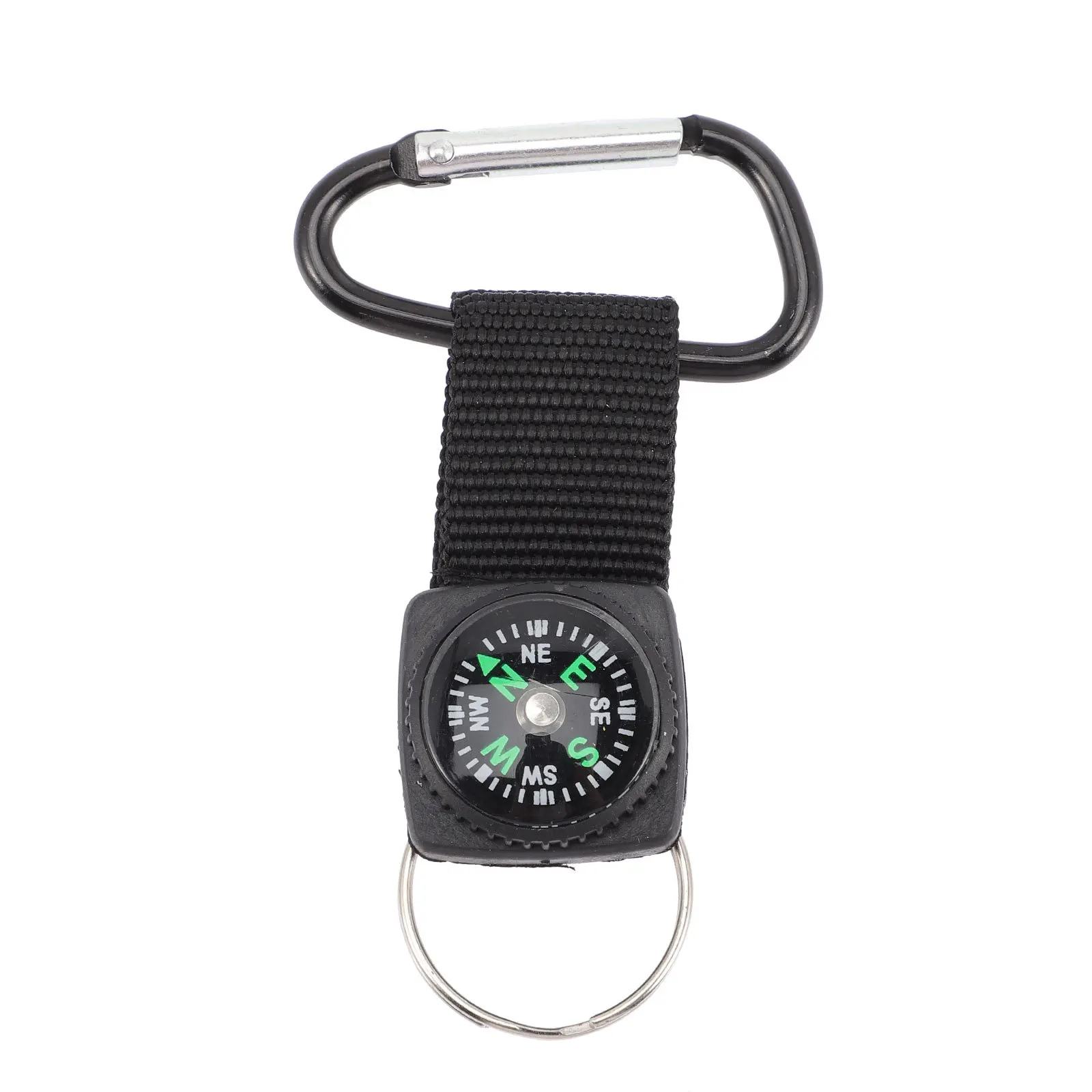 18pcs Keychain Compass Reusable Lightweight Durable Camping Adventure Party Favors For Bulk Keychains Outdoor