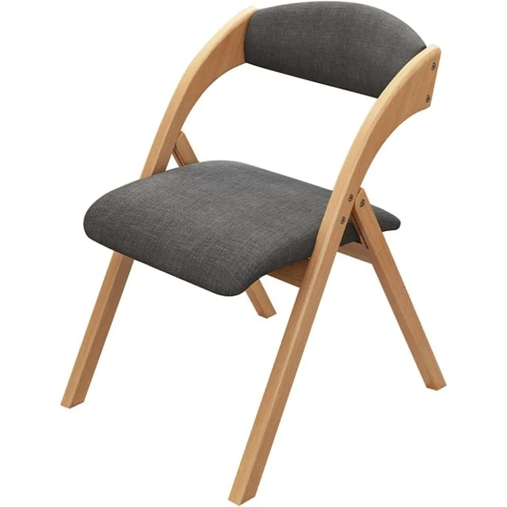 

Folding Chairs with Padded Seats,Home Comfortable Dining Chair Learning Chair