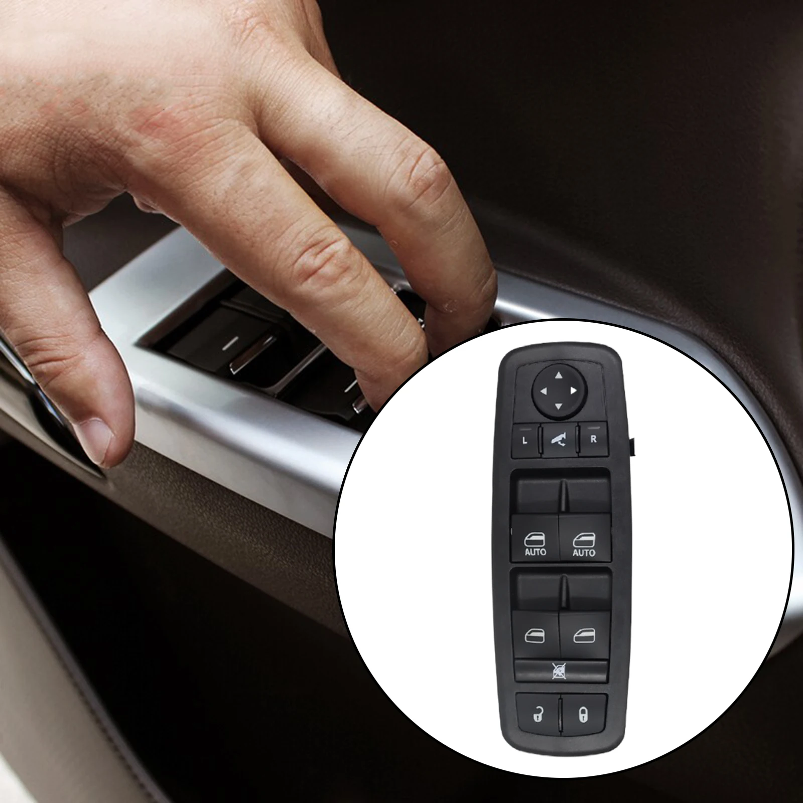 

Power Window Switch Control Switch Window Switch, for 2014-2017 68141890AA