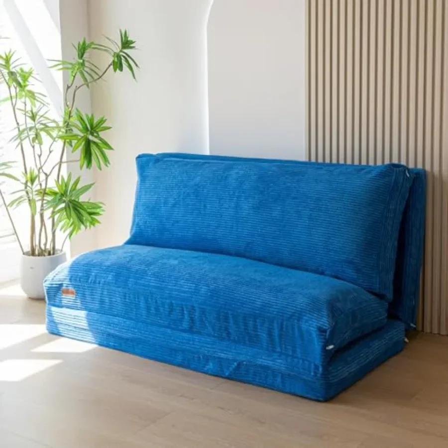 سرير أريكة سميك وطويل قابل للطي للبالغين مع غطاء سلكي قابل للغسل مثالي لغرفة المعيشة وغرفة الضيوف أو غرفة النوم #1