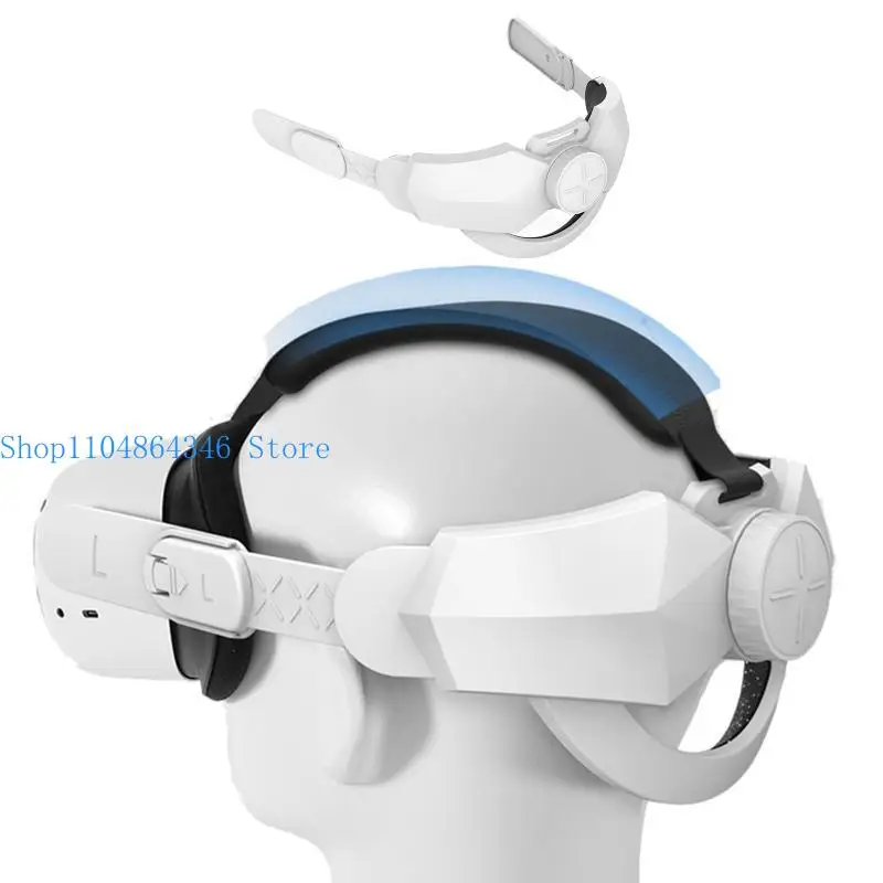 652F Adjustable Head Strap for VR Headset Strap Replacement Comfortable for Touch Strap - view 3