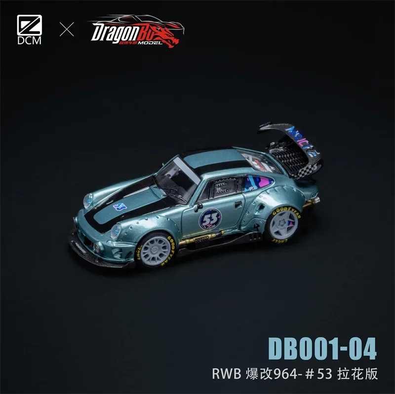 (Pre-order) D.BoModel & DCM 1:64 RWB964 gegoten modelauto