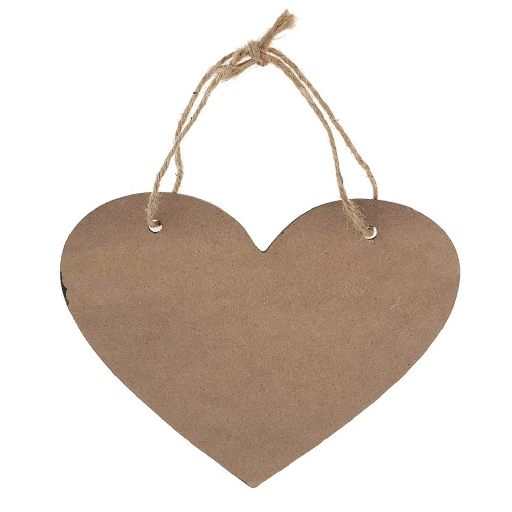 1 قطعة السبورة السبورة خشبية صغيرة معلقة علامة السبورة ل حفل زفاف ديكور السبورات علامة معلقة #4