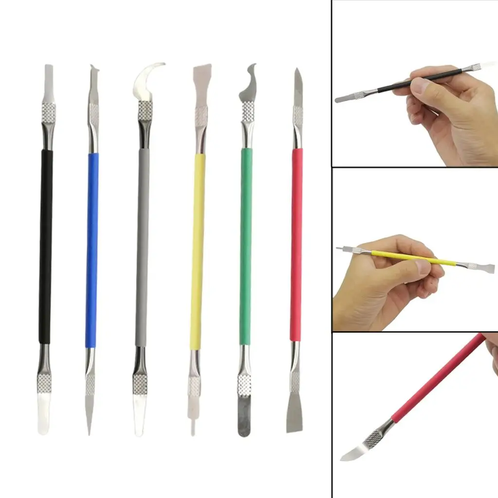 2-4Pack 6 Stück Chip Reparatur dünne Klinge entfernen Kleber Wartung für mobile PC