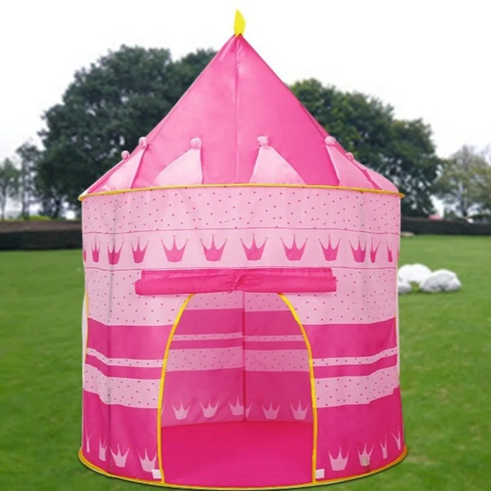 New Foldable Pop Up Tent Funny Princess Room Toy House Child Recreation Playhouse Indoor Outdoor