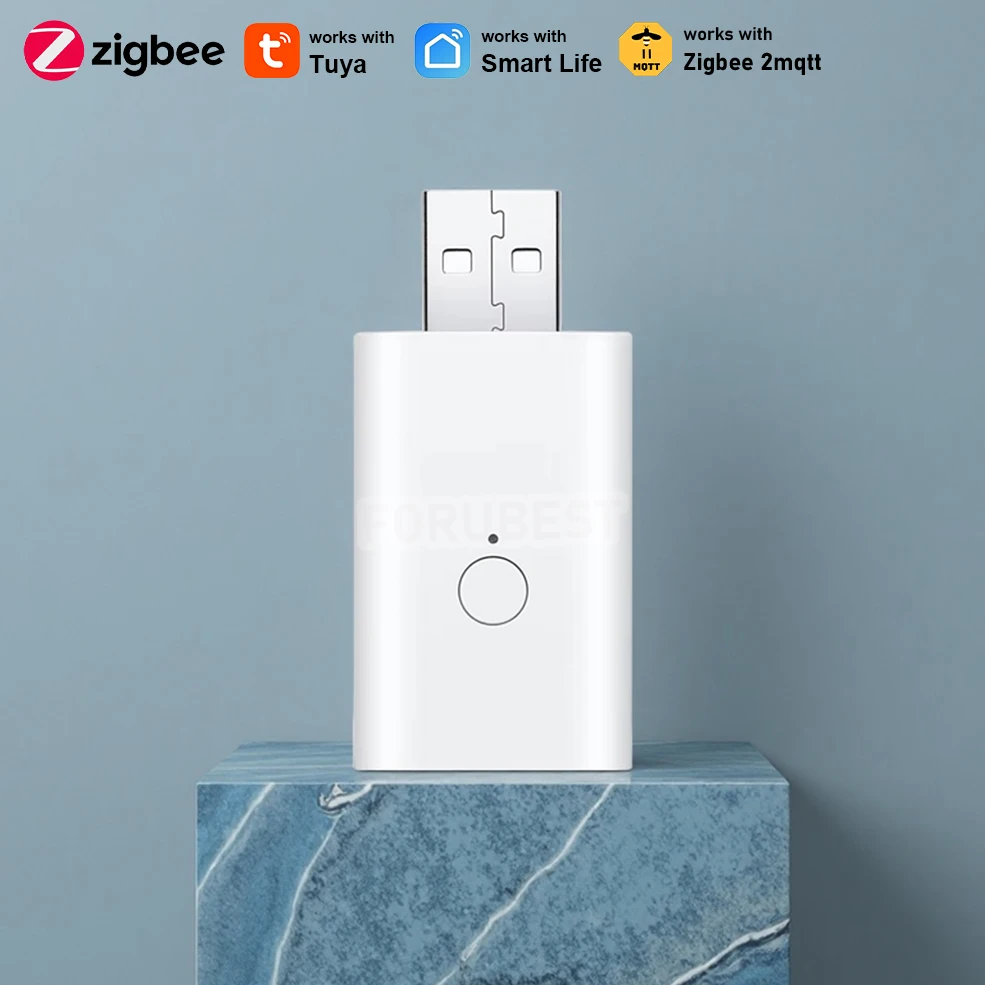 

Ретранслятор сигнала Tuya ZigBee, USB-усилитель сигнала, расширитель работает с шлюзом приложения Smart Life, устройство Zigbee2mqtt для умного дома