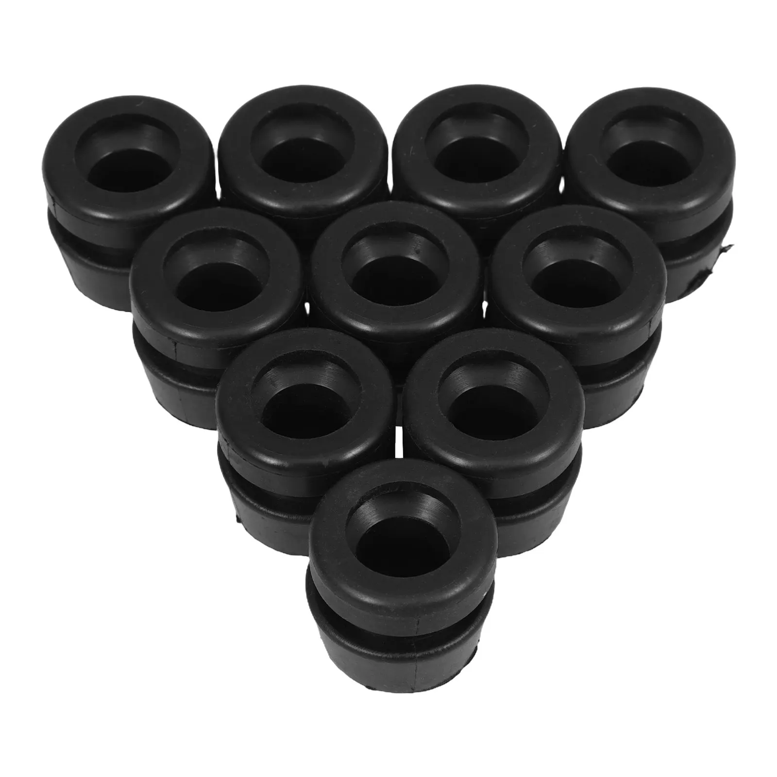 10Pcs Chainsaw Buffer Rubber Pads Vibration Dampener Cushion Stable Damping Block for Chainsaw Maintenance and Repair