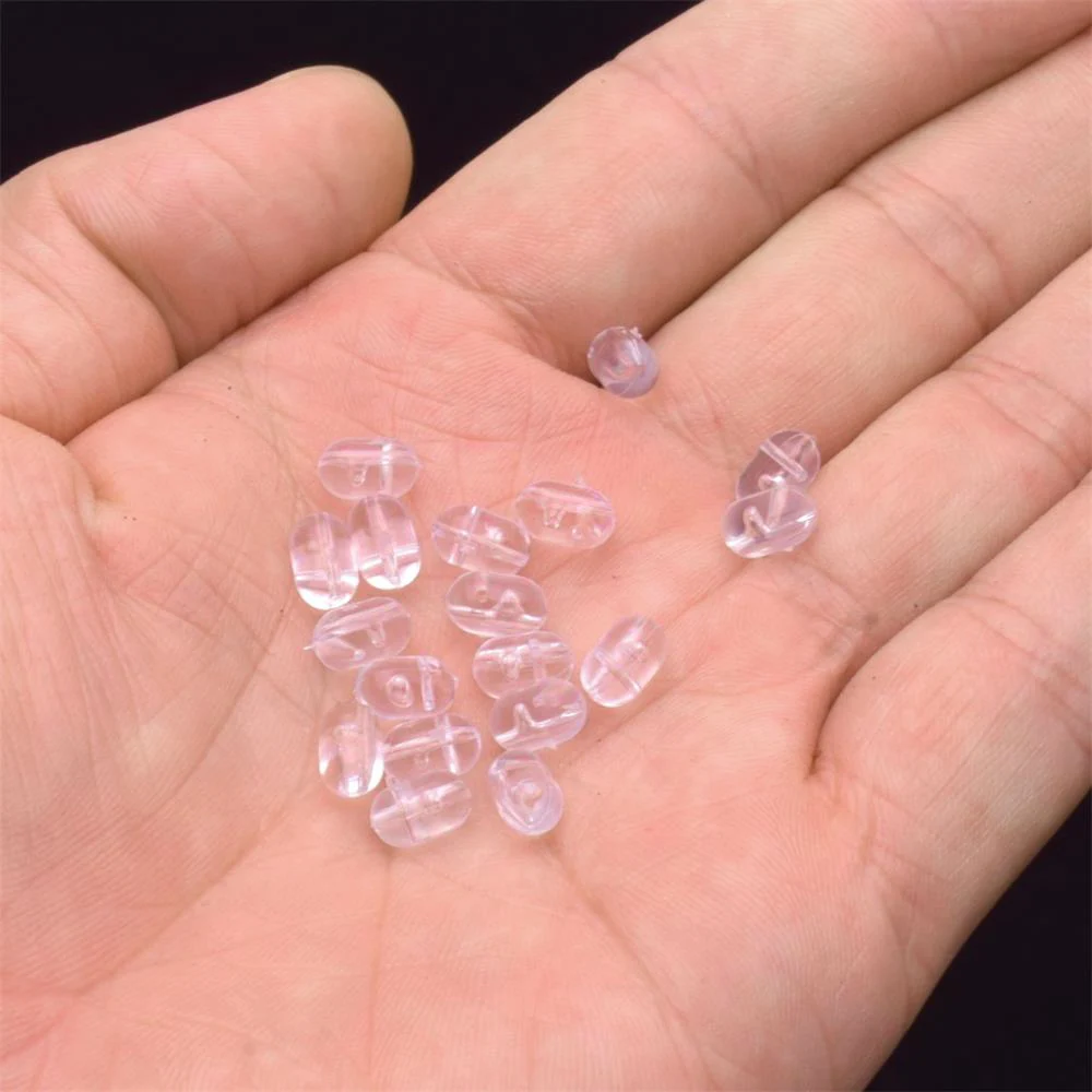 100 Stück Angeln Kreuz Perle Transparent Kunststoff Angeln Zhuhai Wasser Angeln Maschine Köder Zubehör – Detail 7