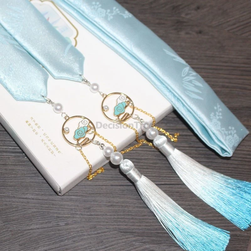 

2025 ретро дзен, темперамент, китайский аксессуар для волос ханьфу, древний стиль, повязка на голову с кисточками, винтажный дворец, ремни для волос в стиле галстук