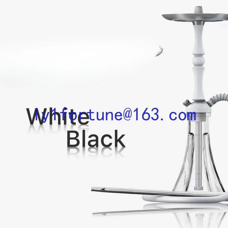aluminum alloy large single tube silicone tube glass pot soft smoke