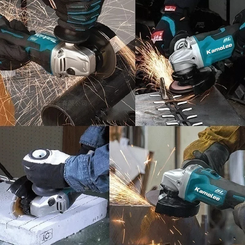 Imagem -05 - Kamolee-rebarbadora sem Fio sem Escova Ferramentas Elétricas de Corte Compatível com Bateria Makita 18v Velocidades M10 100 mm 18500rpm