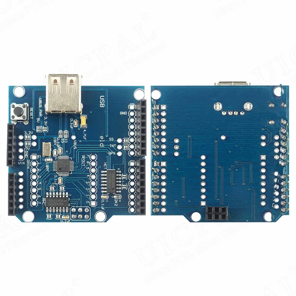 USB Host Shield 2.0 Expansion Module for Google ADK MAX3421 USB Debugging Development Board for Arduino DIY Electronic Module