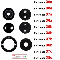 Zurück Kamera Objektiv Glas Objektiv Für Honor X9a X8a X7a X6a X9b X8b X7b Hinten Kamera Glas Objektiv Mit Kleber Aufkleber Ersatz Teile