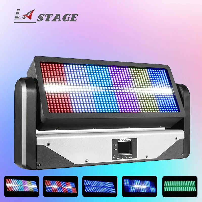 

High brightness 450W LED RGBW 4IN1 12+12 Segment control Super Strobe matrix stage light concert event light