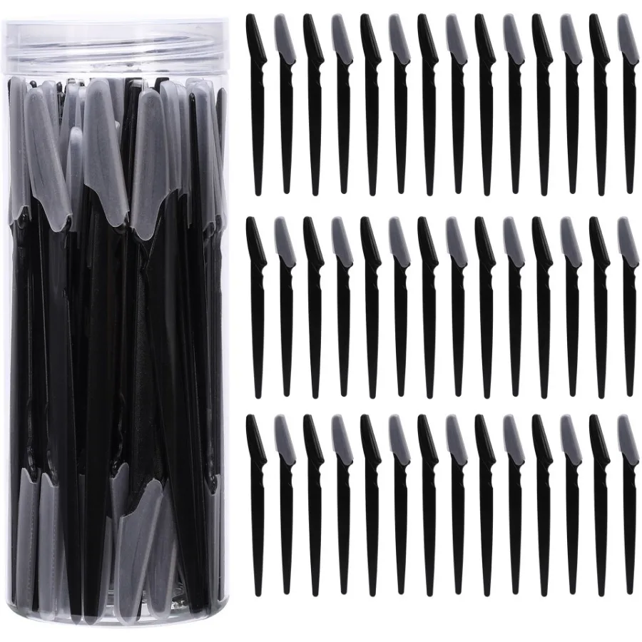 12/30/50PCS Wenkbrauw Snijden Vrouw Makeup Tools Wenkbrauw Trimmer Gezicht Blade Scheerapparaat Draagbare Eye Brow epileren Ontharing Veiligheid