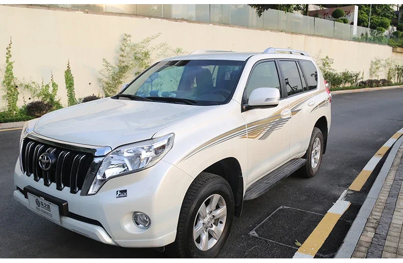 OE Style Car Roof Rack For Land Cruiser Prado LC150 2010-2022 Rails Bar Luggage Carrier Bars top Cross bar Rack Rail Accessories