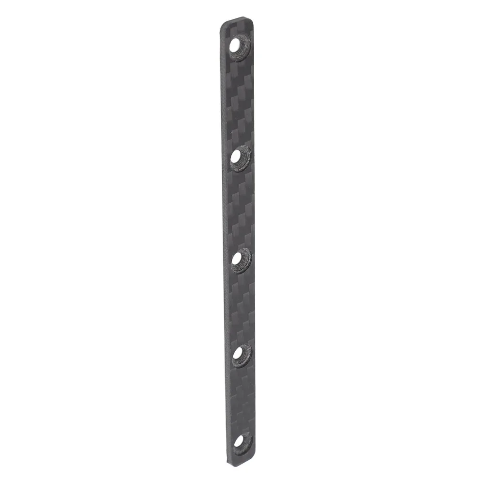 Lightweight RC Chassis Reinforcement High Strength Black Chassis Reinforcing Rib for Tamiya TT02/TT-02 1/10 RC Car