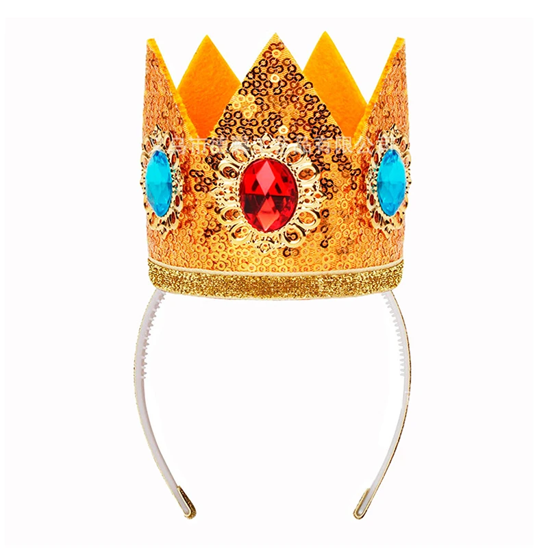 

Costume Headwear for Girls - Princess Crown Headband for Halloween Carnival Cosplay Role Playing.