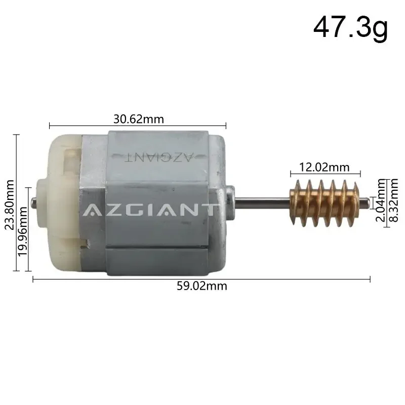 

AZGIANT FC-280PC-22125 car for Nissan 370Z/Infiniti EX35/EX37/G25/G35 Steering Lock Actuator 12V metal carbon brush auto tools