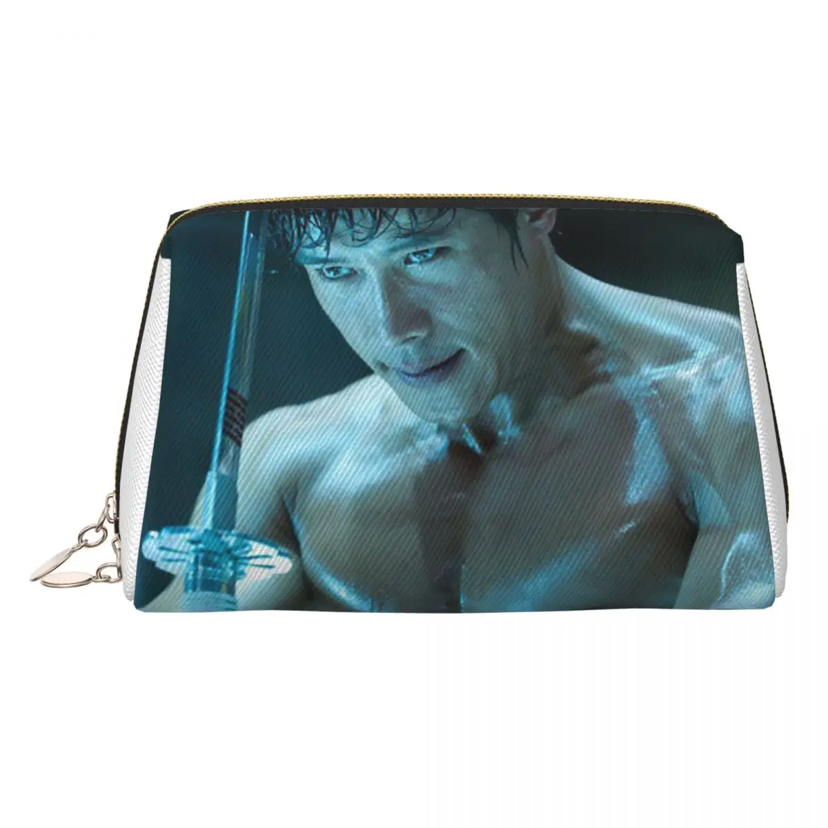 

Lee Byung Hun Actor Women Cosmetic Bag Travel Makeup Organizer Pouch Toiletry Storage Dopp Kit Box