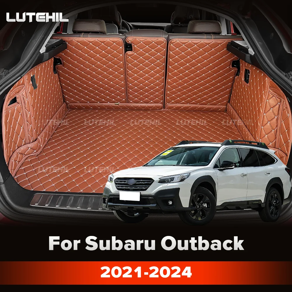 Cargo Liner For Subaru Outback 2021 2022 2023 2024 Car Trunk Mats Carpet With Backrest Protectors Cargo Mats Accessories