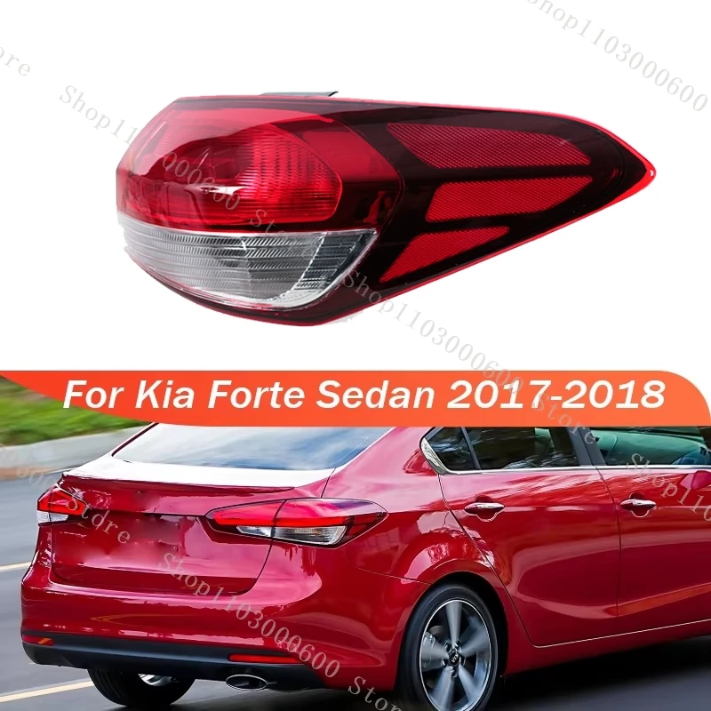 

Для Kia Forte Sedan 2017 2018, задний фонарь заднего хода, галогенная задняя сигнальная лампа без лампы, автозапчасти 92401B0600