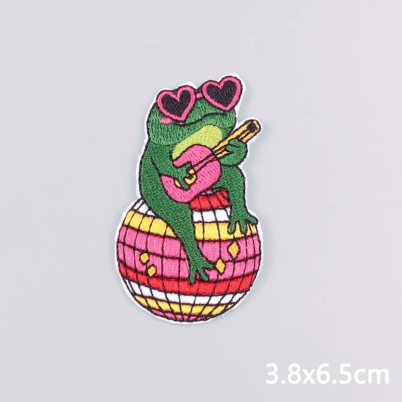 Neue gestickte Patches Oeteldonk Emblem Patch Eisen auf Patch auf Kleidung Niederlande Karneval Frosch Applikation Patches für Kleidung – Detail 22