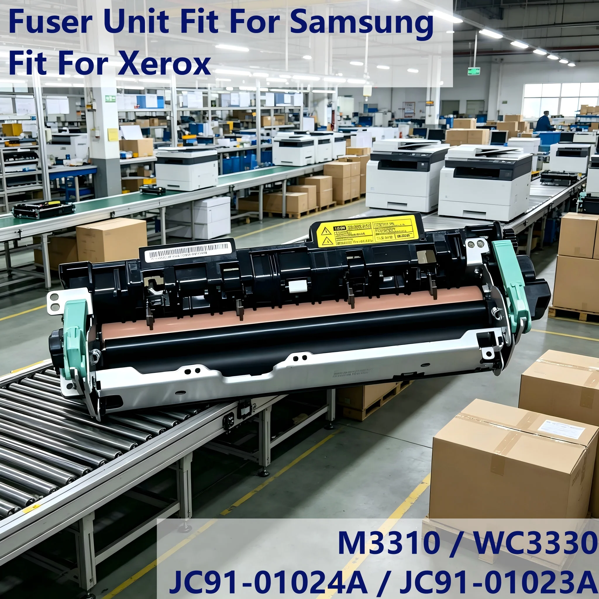 

Блок термозакрепления (фьюзер) JC91-01024A для Samsung M3310, 3710, 3803, 4070, Xerox 3330, 3345, 110В/220В, JC91-01023A