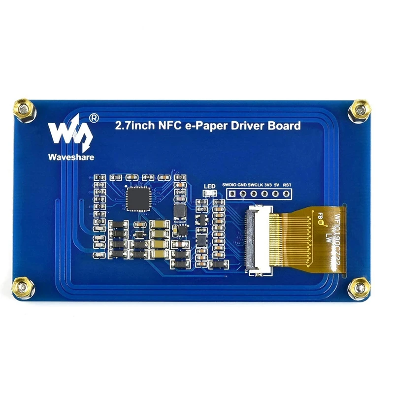 Imagem -04 - Waveshare-módulo E-paper Passivo Nfc-powered sem Bateria Energia sem Fio e Transferência de Dados 27 in